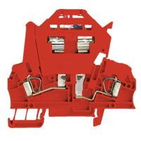 Weidmüller 1315850000 Zekering-serieklem 4 mm Spanveer Rood 50 stuk(s)