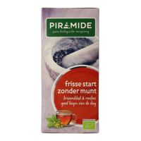 Frisse start zonder munt thee bio 20 Zakjes