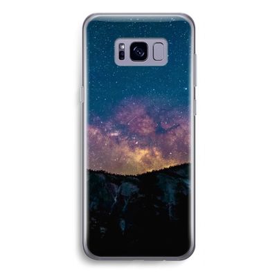 Travel to space: Samsung Galaxy S8 Transparant Hoesje