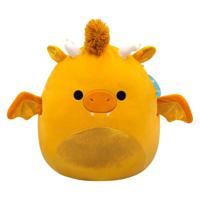 Squishmallows knuffel pluche - mister gouden draak, 30cm