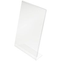 Deflecto 47501 Classic Image® Tafelstatief Voor papierformaat: DIN A5 staand Transparant 12 stuks/pak 12 stuk(s) - thumbnail