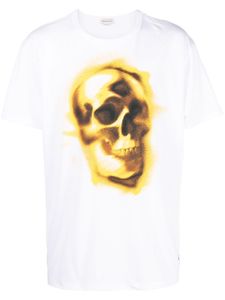 Alexander McQueen t-shirt à imprimé graphique - Blanc