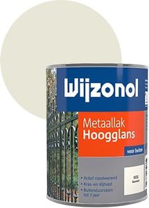 Wijzonol Metaallak Hoogglans 9235 Roomwit