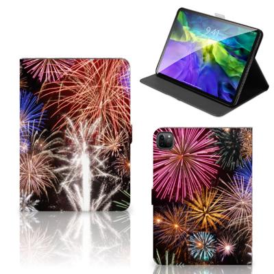 iPad Pro 11 2020/2021/2022 Tablet Hoes met standaard Vuurwerk iPad Pro 11 2020/2021/2022 Tablet Hoes met standaard Vuurwerk
