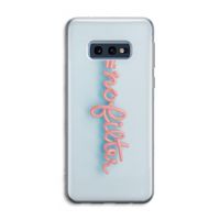 #nofilter: Samsung Galaxy S10e Transparant Hoesje