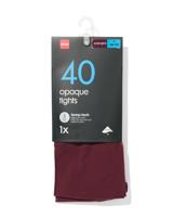 HEMA Temp tech panty 40denier aubergine (aubergine)