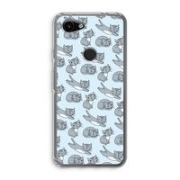 Poezen: Google Pixel 3a Transparant Hoesje