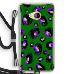 Green Cheetah: HTC U Play Transparant Hoesje met koord