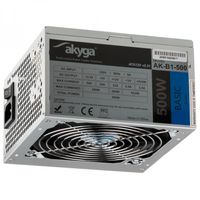 Akyga AK-B1-500 power supply unit 500 W 20+4 pin ATX ATX Grijs - thumbnail