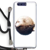 Yin Yang Wolves: Honor 9 Transparant Hoesje met koord