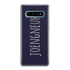 Joengneuh!: Samsung Galaxy S10 Plus Transparant Hoesje