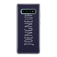 Joengneuh!: Samsung Galaxy S10 Plus Transparant Hoesje - thumbnail