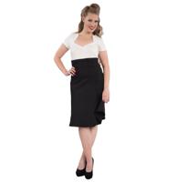 Nora Fit and Flare Skirt Black-S | 20% korting
