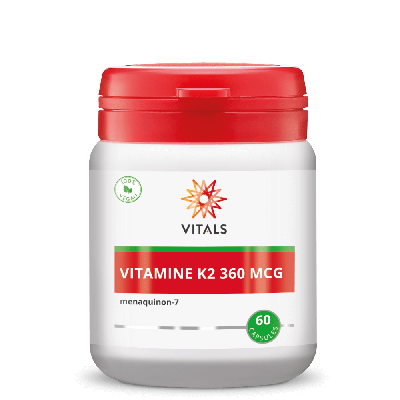 Vitamine K2 360 MCG - 60 Capsules