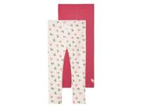 lupilu 2 kinder leggings (rood/roze, 98/104)