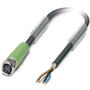 Phoenix Contact 1521931 Sensor/actuator connector, geassembleerd M8 Aantal polen (sensoren): 4 Bus, recht 5.00 m 1 stuk(s) Piece