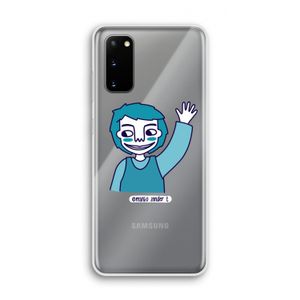 Zwaai: Samsung Galaxy S20 Transparant Hoesje