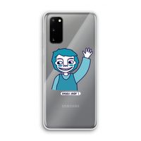 Zwaai: Samsung Galaxy S20 Transparant Hoesje