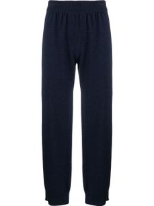 Barrie pantalon ample en cachemire - Bleu