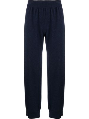 Barrie pantalon ample en cachemire - Bleu