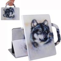 Wolf patroon horizontale Flip lederen case voor Amazon Kindle Paperwhite 1/2/3/4 (2018) met houder & Card slot & portemonnee