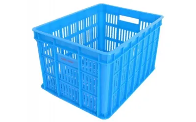 Fietskrat Edge Urban Crate - Medium - Blauw