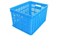 Fietskrat Edge Urban Crate - Medium - Blauw
