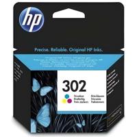 Originele HP 302 drie-kleuren inktcartridge voor HP DeskJet 2130/3630 en HP OfficeJet 3830 (F6U65AE)
