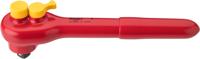HAZET Omschakelratel · geïsoleerd 916KV · 1/2 inch (12,5 mm) vierkant massief · Lengte: 260 mm