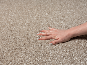 Karpet24 Vloerkleed Laagpolig Effen Beige-140 x 200 cm