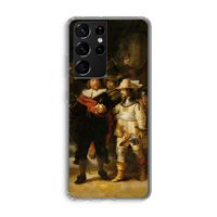 De Nachtwacht: Samsung Galaxy S21 Ultra Transparant Hoesje
