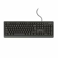 Toetsenbord Trust 23982 Zwart Qwerty Spaans (8713439239829)