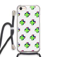 8-bit N°10: iPhone 7 Transparant Hoesje met koord 8-bit N°10: iPhone 7 Transparant Hoesje met koord