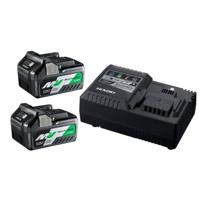 HiKOKI boosterpack Multi-Volt - UC18YSL3WEZ - 36/18V - 2.5/5.0 Ah accu's [2x] en lader