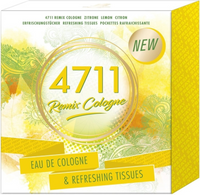 4711 Remix Lemon Eau De Cologne & Refreshing Tissues - thumbnail