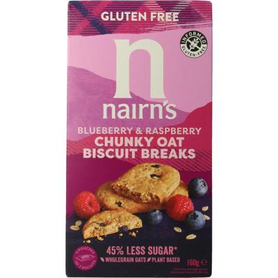 Nairns Breakfast biscuit blueberry & raspberry