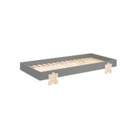 Kinderbed Elif Grijs