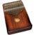 Stagg 17 Keys Professional Kalimba Mahogany Natural met hoesje