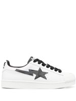 A BATHING APE® baskets Skull STA à logo imprimé - Blanc