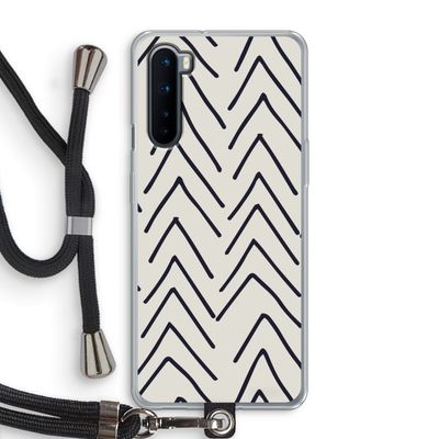 Marrakech Arrows: OnePlus Nord Transparant Hoesje met koord