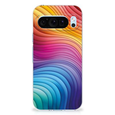 TPU Hoesje voor Google Pixel 9 | 9 Pro Regenboog TPU Hoesje voor Google Pixel 9 | 9 Pro Regenboog