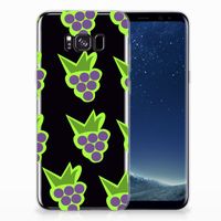 Samsung Galaxy S8 Plus Siliconen Case Druiven