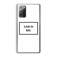 Link in bio: Samsung Galaxy Note 20 / Note 20 5G Transparant Hoesje
