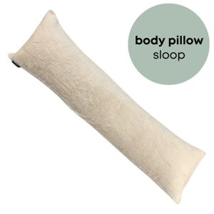 PandaHug Teddy Body Pillow Kussensloop Off-white (45x145 cm)