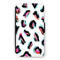 Cheetah color: iPhone 12 mini Flip Hoesje