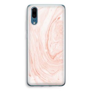 Peach bath: Huawei P20 Transparant Hoesje