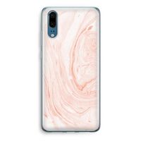 Peach bath: Huawei P20 Transparant Hoesje