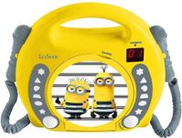 Minions Draagbare CD Speler met 2 Microfooons - thumbnail