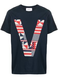 Ports V t-shirt à logo V - Noir