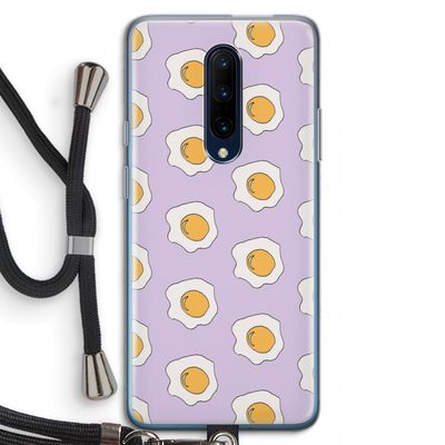 Bacon to my eggs #1: OnePlus 7 Pro Transparant Hoesje met koord